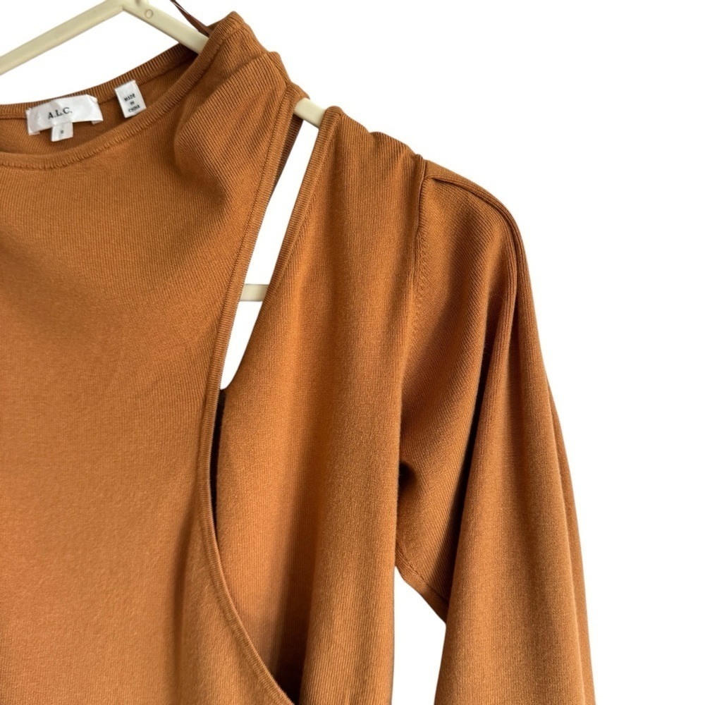 A.L.C. Addison Top in Cashew, Size S - Picture 8 of 10